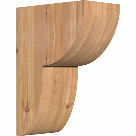 Ekena Millwork Crestline Smooth Corbel, Western Red Cedar, 5 1/2"W x 10"D x 14"H COR06X10X14CRE00SWR